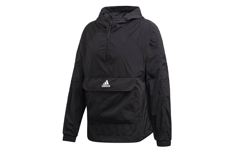 Adidas Adidas Jackets Men's Black Hooded Moderate Other