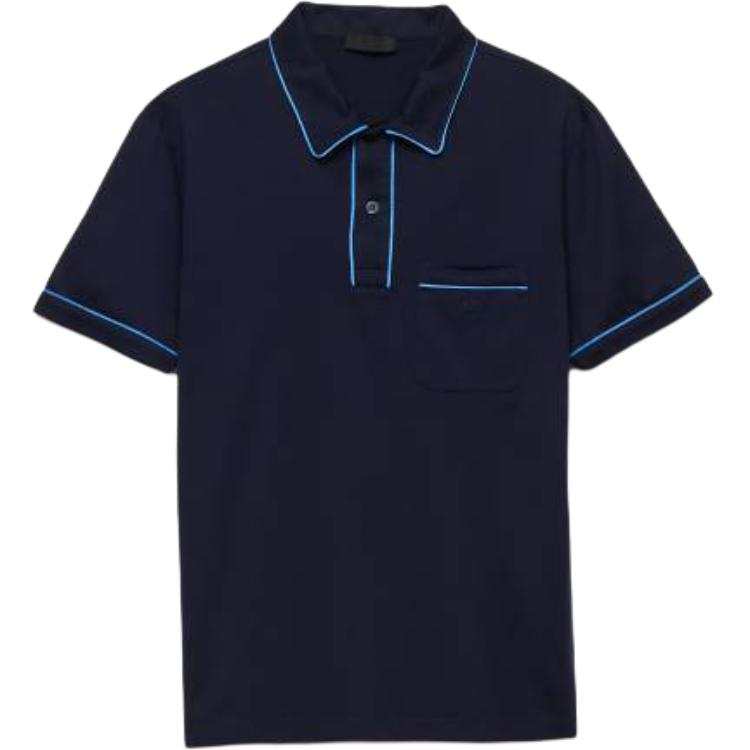 PRADA PRADA Polo Shirt Men's Dark Blue
