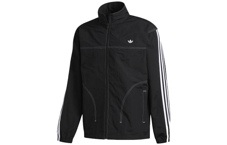 Adidas Originals Embroidered Jacket Men's Black