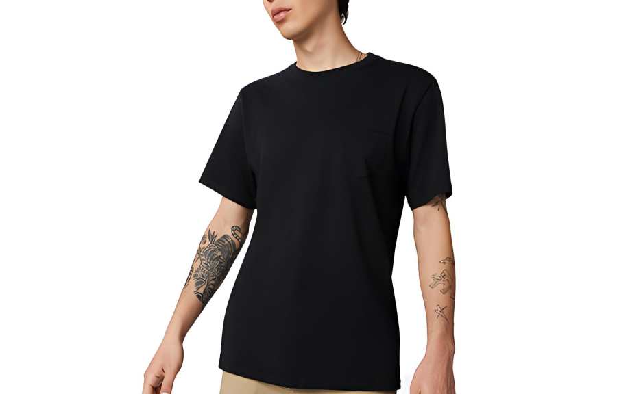 Converse Converse Renew Pocket T Shirt Men's Black