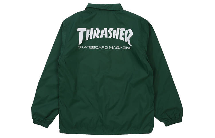 Thrasher Thrasher Jackets Unisex Green Lapel Moderate Other