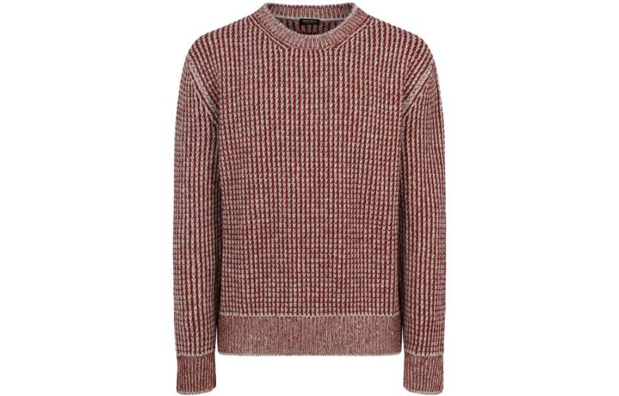 Ermenegildo Zegna jacquard-knit cashmere jumper