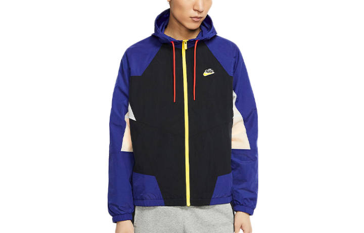 Nike Nike Jackets Men's Dark Royal Blue Hooded Moderate Other