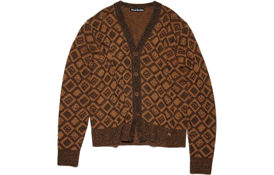 Acne Studios Acne Studios FW23 Sweater Unisex Brown