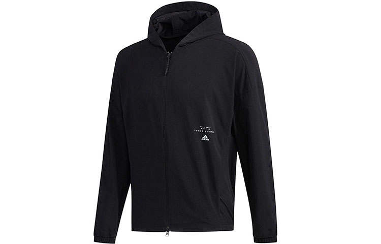 Adidas Adidas Jackets Men's Black Hooded Moderate Other