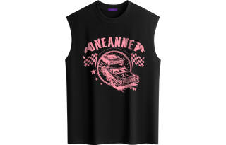 ONEANNET Tank Tops Unisex Crew Neck Moderate Straight Fit