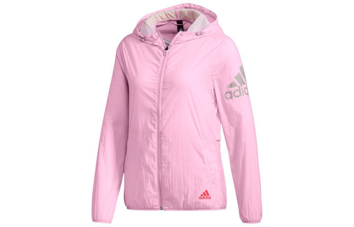 Adidas Adidas Jackets Women's Pink Hooded Moderate Pilot