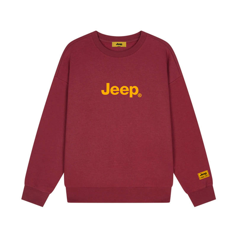 Jeep Sweatshirts Unisex Crew Neck Moderate Heavyweight