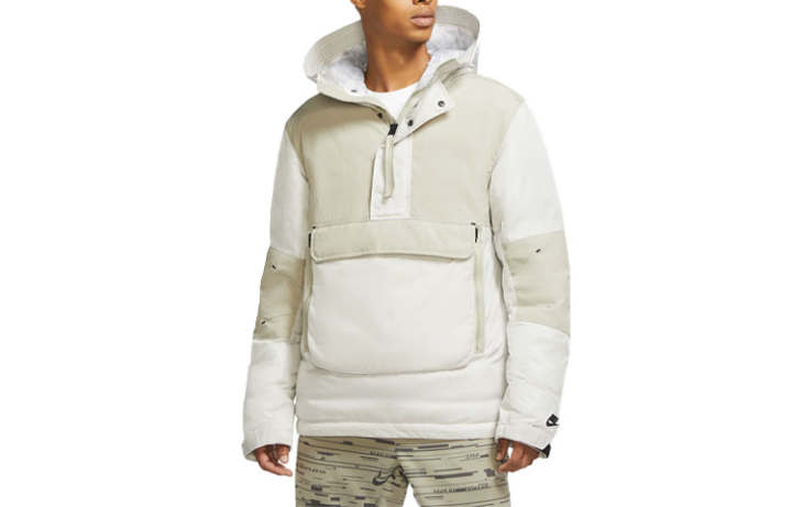 Nike Nike Jackets Men's Ecru Hooded Moderate Workwear