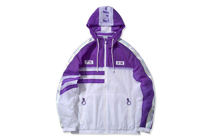 Li-Ning Li Ning Sports Fashion Collection Jacket Men's Bright Lotus Purple