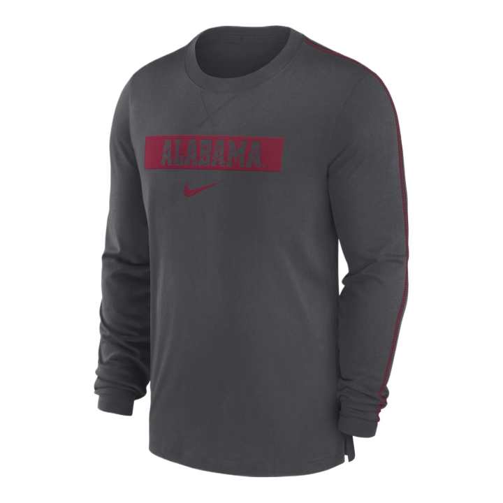 Nike Nike Alabama Crimson Tide Sideline Player Men's Nike Dri-FIT College T-Shirt