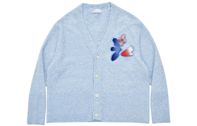 GOOD BAI Knitwear Unisex V Neck Moderate Cardigan