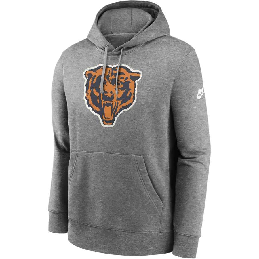 Nike Nike Chicago Bears Rewind Club Logo Men’s Nike Nfl Pullover Hoodie