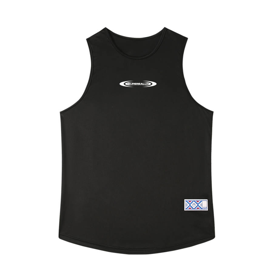 SUPEREALLY Tank Tops Unisex Crew Neck Moderate Other