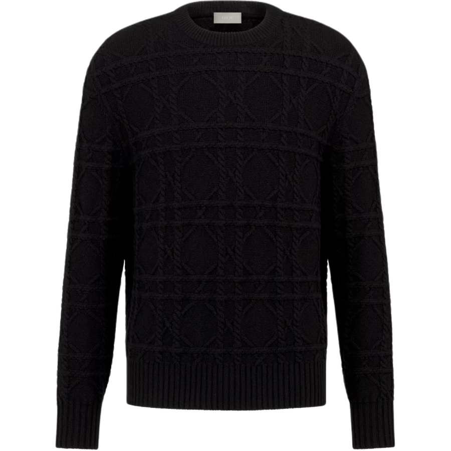 DIOR DIOR FW24 Cashmere Sweater Men's Black