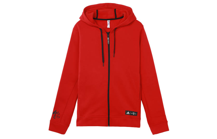 Adidas Adidas Jackets Men's Light Scarlet Hooded Moderate Other