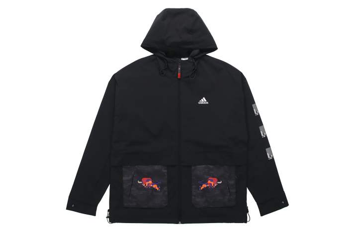 Adidas Adidas CNY Jackets Men's Black Hooded Moderate Other