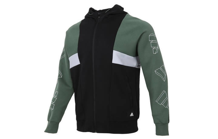 Adidas Adidas Jackets Men's Black Hooded Moderate Other