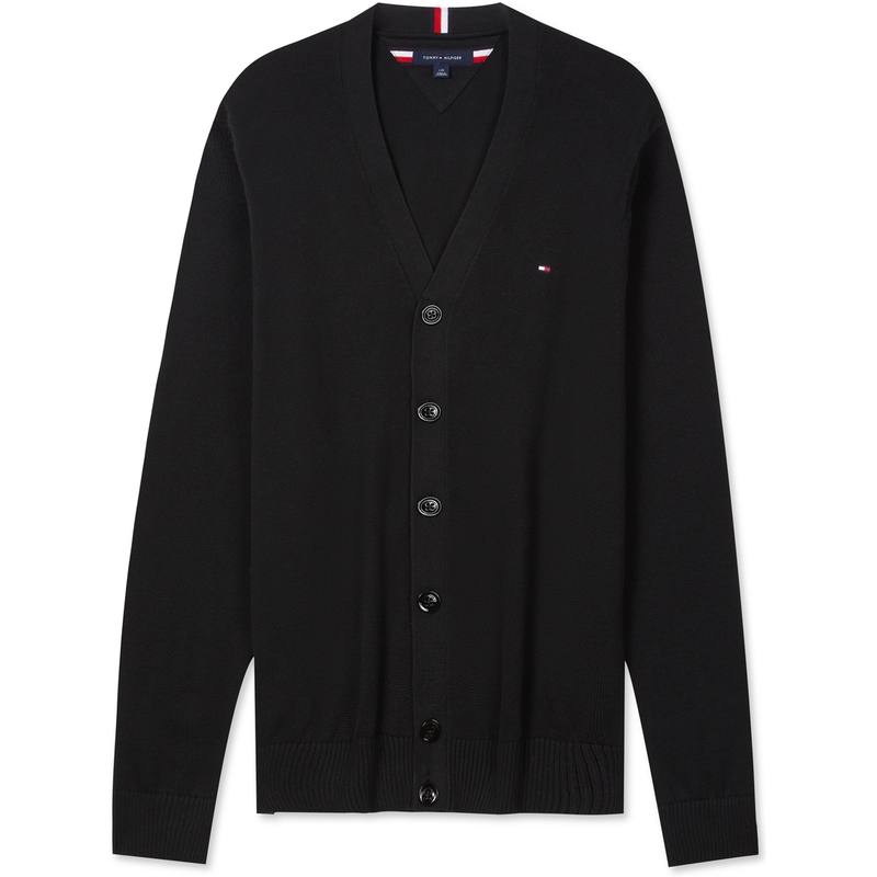 Tommy Hilfiger Knitwear Men's V Neck Moderate Cardigan