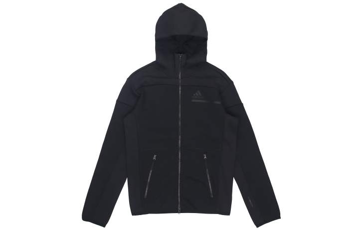 Adidas Adidas Jackets Men's Black Hooded Moderate Other