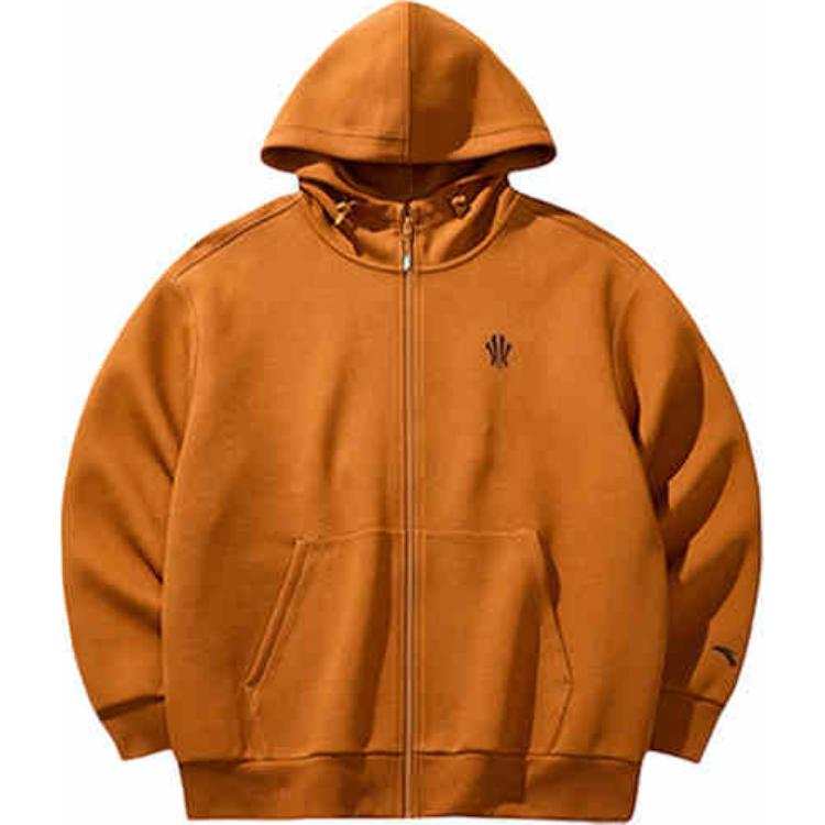 Anta Basketball Collection Sweatshirt Unisex Luxury Brown