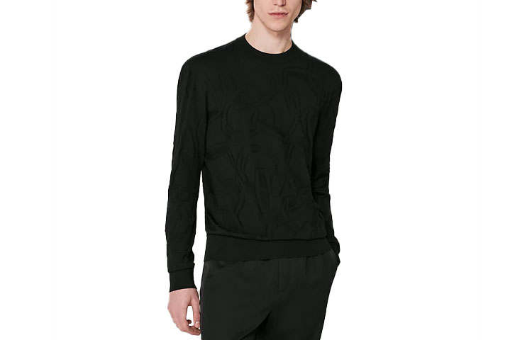 HERMES HERMES FW23 Knitwear Men's Black