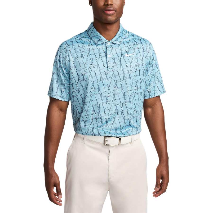 Nike Nike Victory+ Polo Shirt Men's Denim Turquoises/White