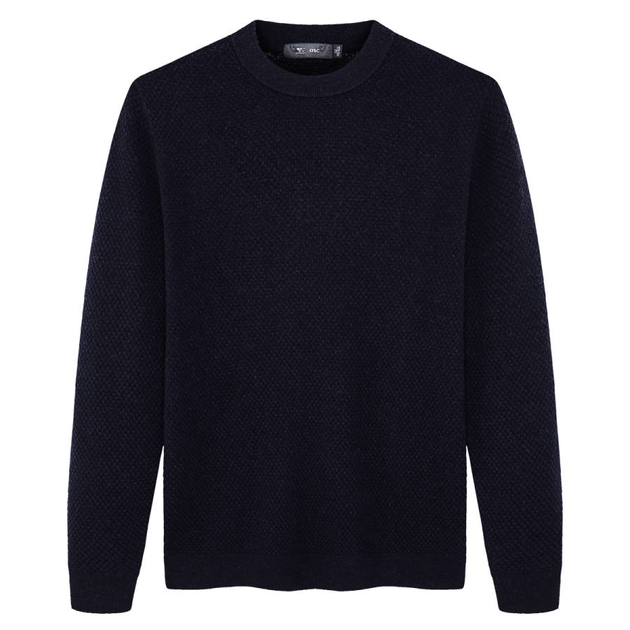 SEPTWOLVES SEPTWOLVES Sweaters Men's Crew Neck Moderate Cardigan