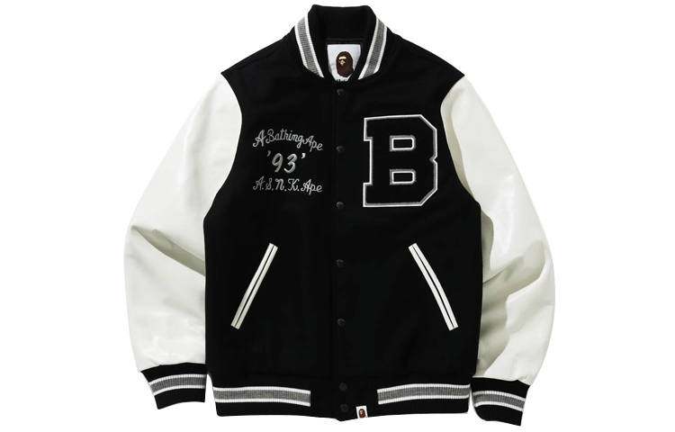 A BATHING APE Bape Varsity Jacket