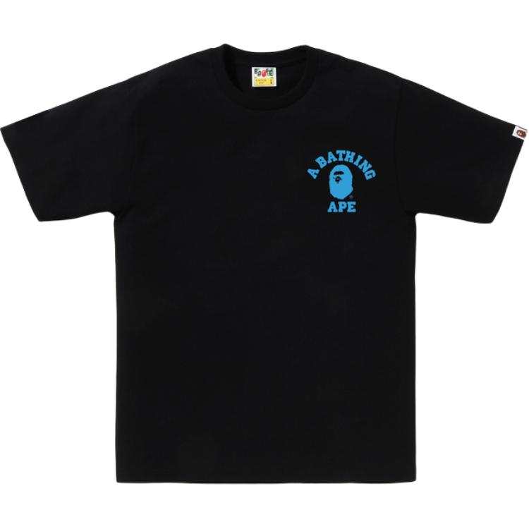 A BATHING APE Bape Abc Camo College Ats Tee