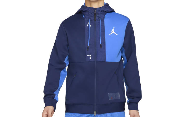 Jordan Jordan Jackets Men's Blue Hooded Moderate Other