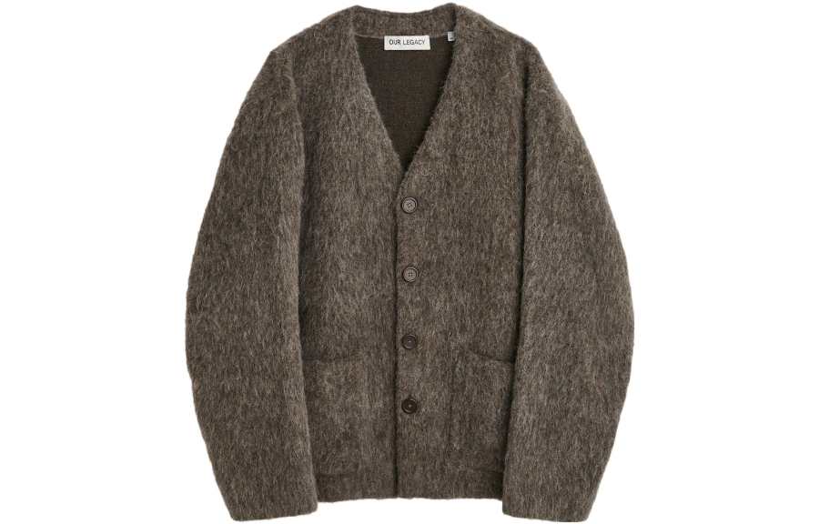 OUR LEGACY V neck Button up Cardigan