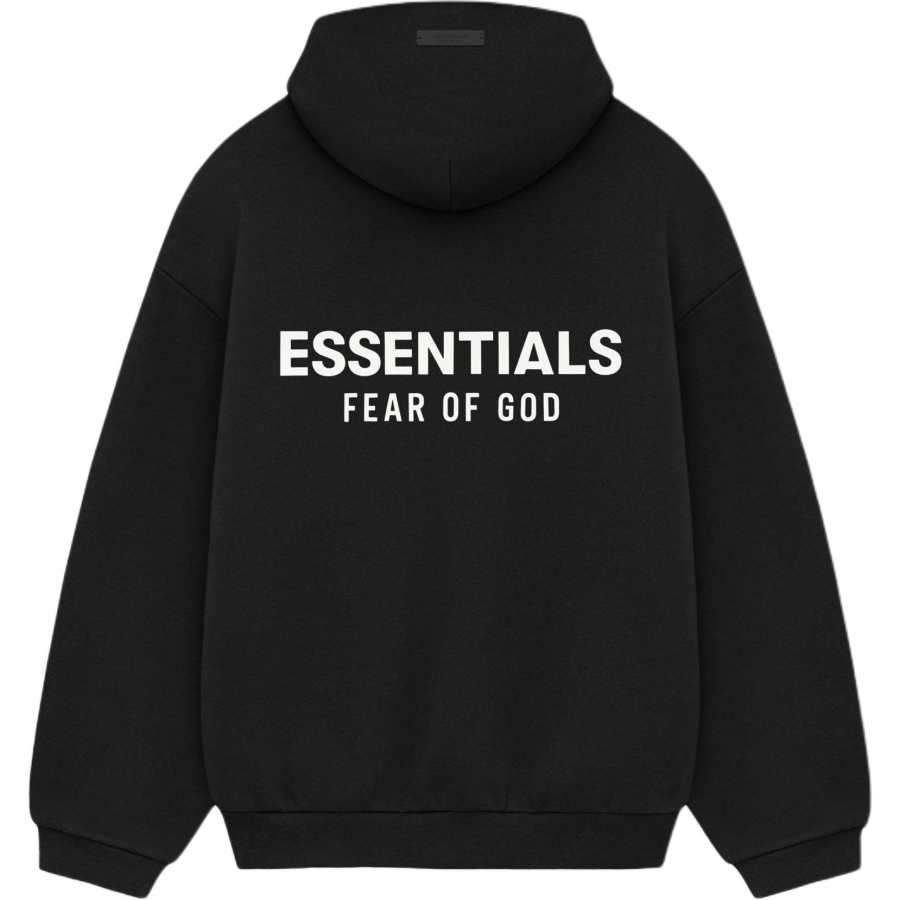 Fear Of God Essentials Logo Printed Hoodie