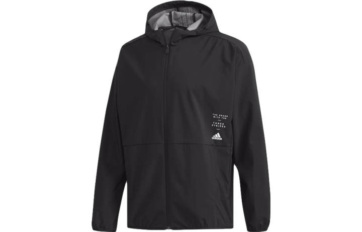 Adidas Adidas Jackets Men's Black Hooded Moderate Other