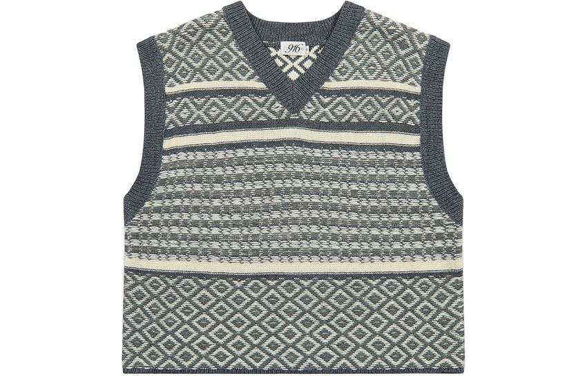 GOOD BAI 916 Tank Tops Unisex Gray V Neck Moderate Other