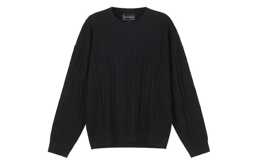 EMPORIO ARMANI FW23 Knitwear Men's Black