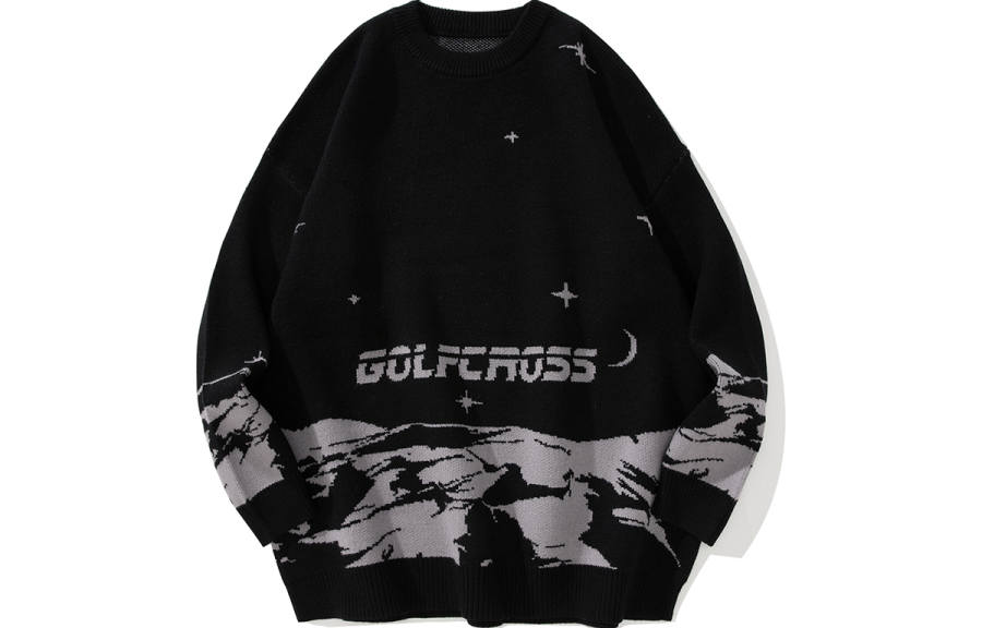 GOLFCROSS GOLFCROSS Sweaters Unisex Crew Neck Thickened Base Layer