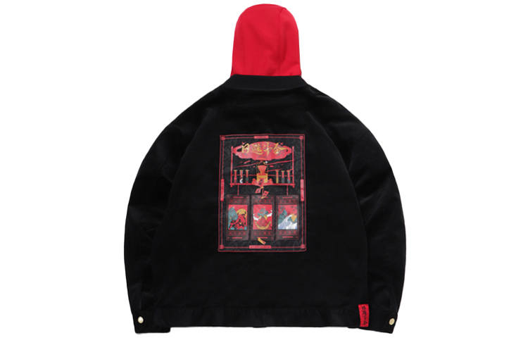 Li-Ning Li Ning Sports Fashion Collection Jackets Men's Black Hooded Moderate Other