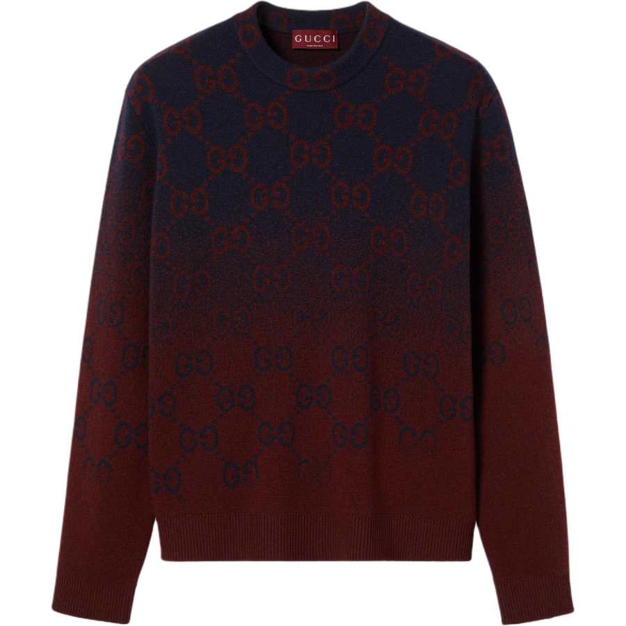 GUCCI Gg Jacquard Knit Sweater