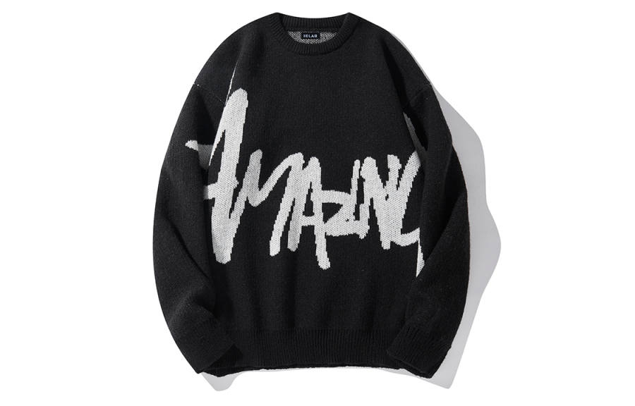 I.E Knitwear Unisex Crew Neck Moderate Other