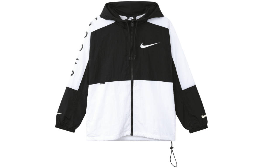 Nike Nike Men‘s Zip-Up Sports Hooded Jacket 'Black/White'