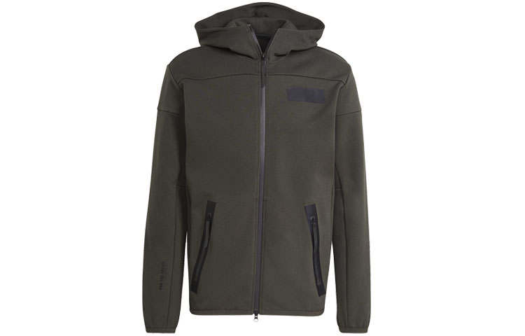 Adidas Adidas Jackets Men's Deep Earthy Brown Hooded Moderate Other