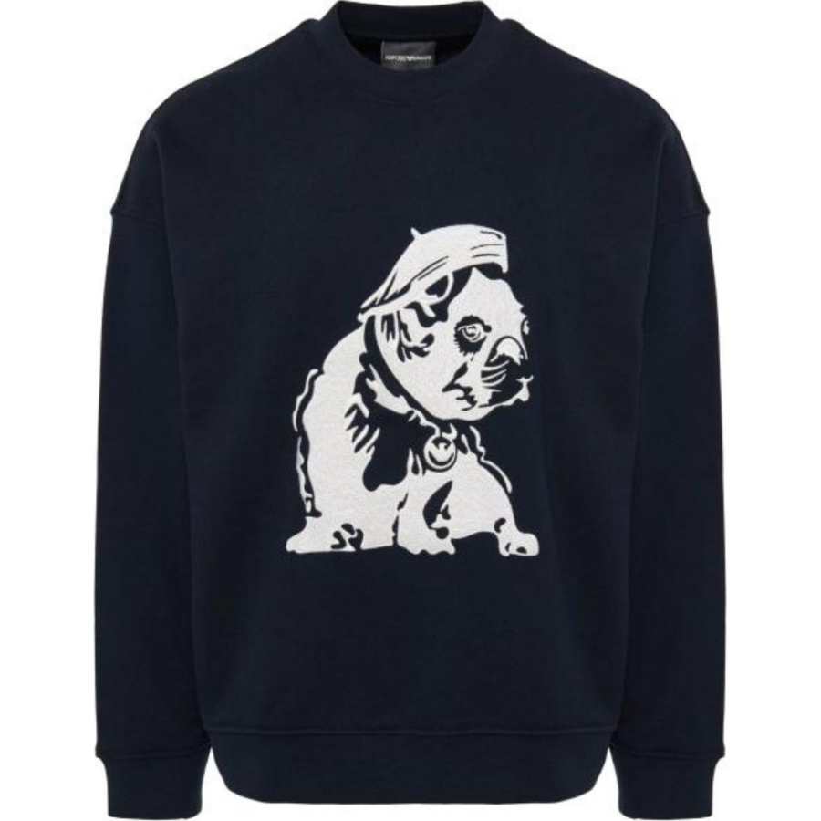 EMPORIO ARMANI Sweatshirt Men's Blue