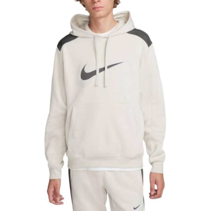 Nike Nike Sweatshirts Men's Beige Hooded Moderate