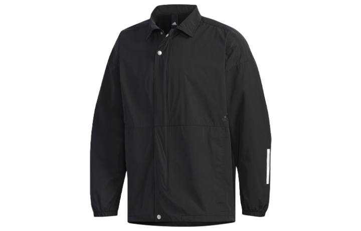 Adidas Adidas Jackets Men's Black Stand Collar Moderate Instructor