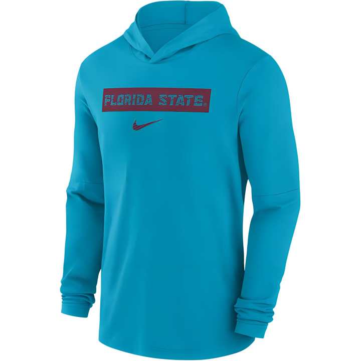 Nike Nike Florida State Seminoles Sideline Men's Nike Dri-FIT College Long-Sleeve Hooded Top