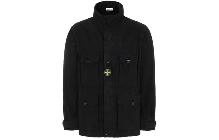 STONE ISLAND Jackets & Coats Men's Black