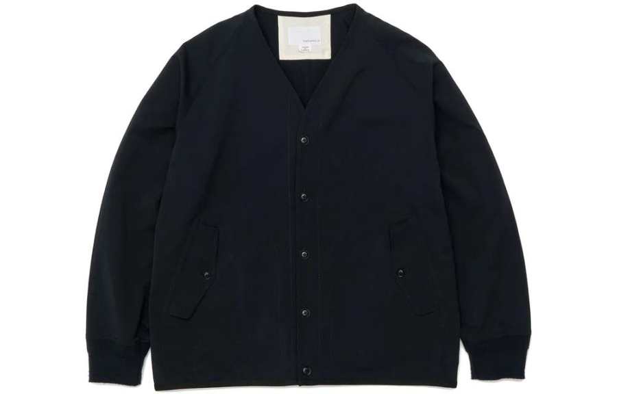 Nanamica Knitwear Men's V Neck Moderate Cardigan