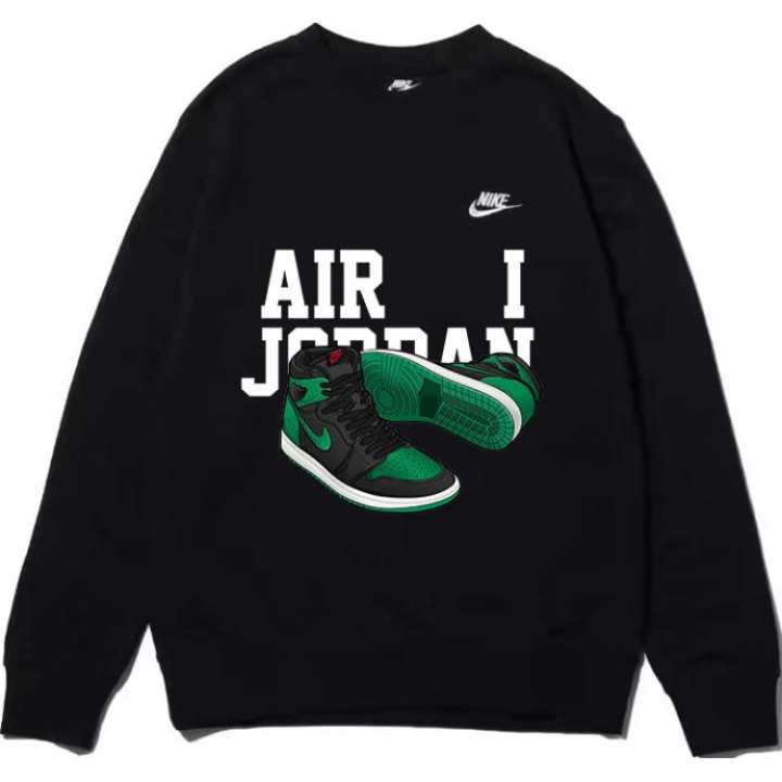 Nike Nike Sweatshirts Unisex Black Crew Neck Moderate Regular