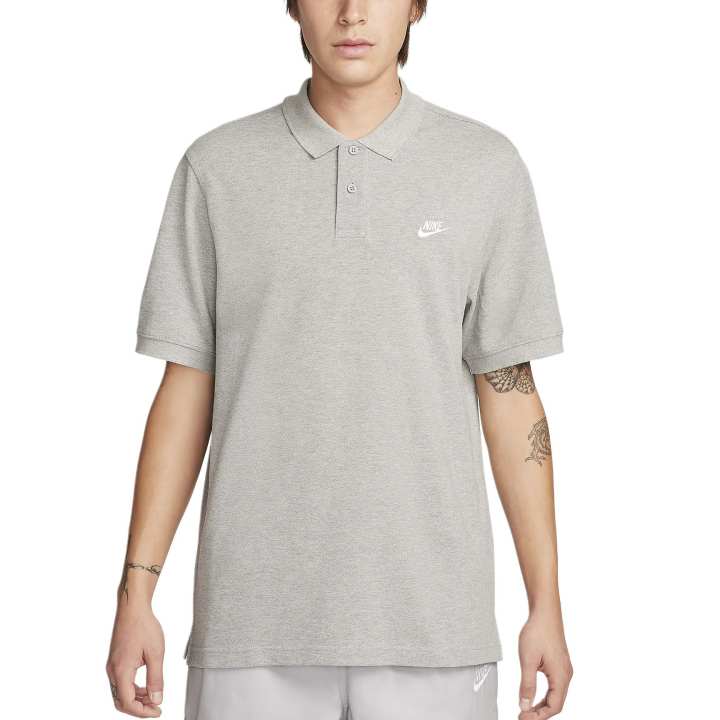 Nike Nike Club Polo Shirt Men's Dark Gray/White